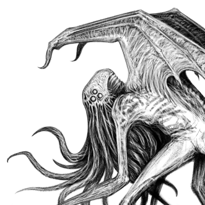 Thumbnail image of Cthulhu Drawing