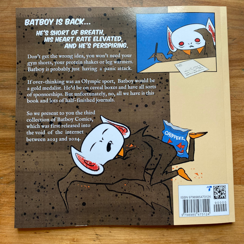 Batboy Book Release! Shvitzin’ to the Small Stuff M. R.