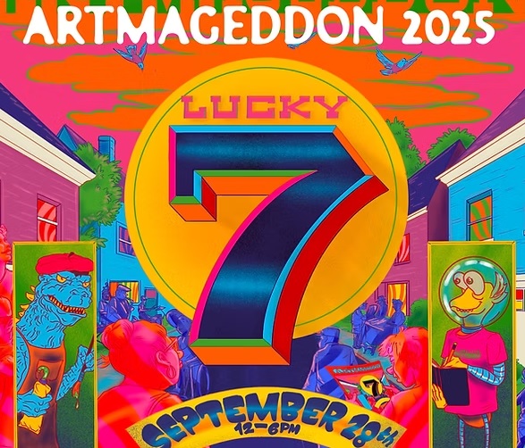 colorful poster for art festival in brooklyn ny 2025